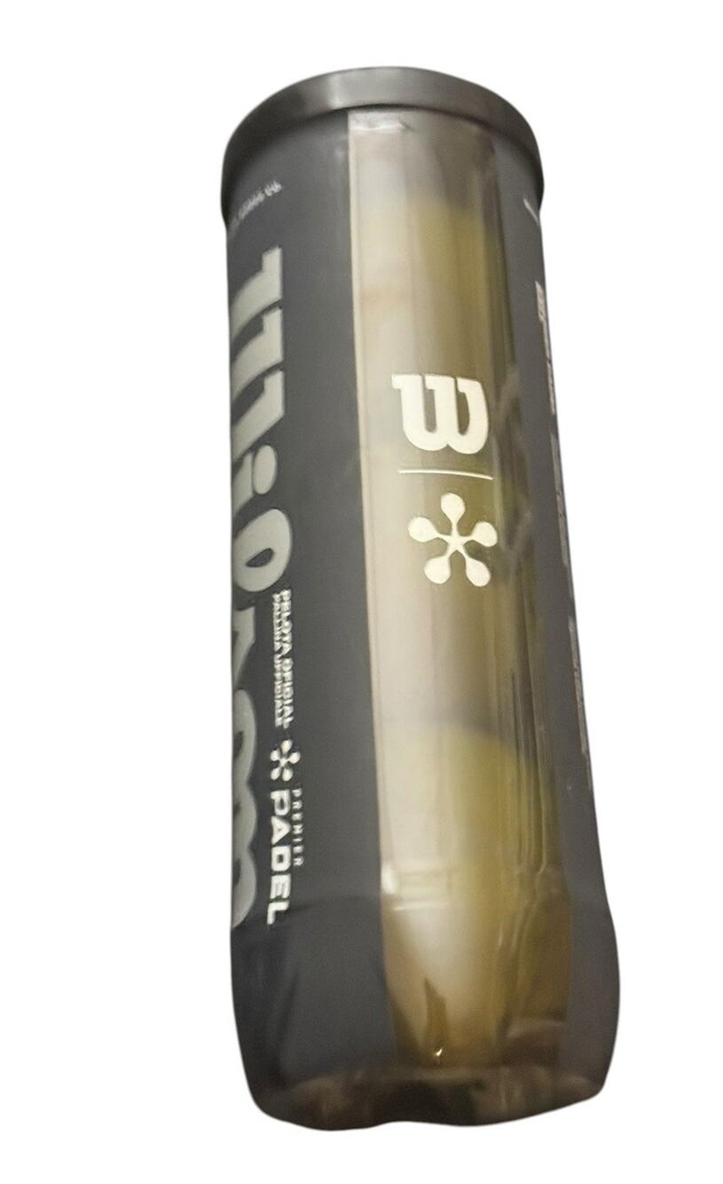 Wilson Sporting Goods Official premier Padel Cans 3 Balls Tennis Sports
